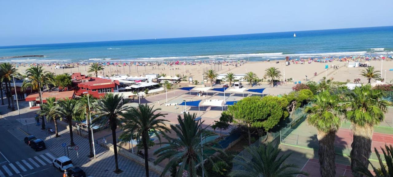 Appartement Vistas Espectaculares 1ª Linea Playa, Wifi, Ascensor à Sagunto Extérieur photo