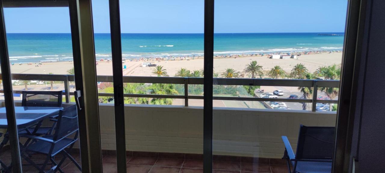 Appartement Vistas Espectaculares 1ª Linea Playa, Wifi, Ascensor à Sagunto Extérieur photo