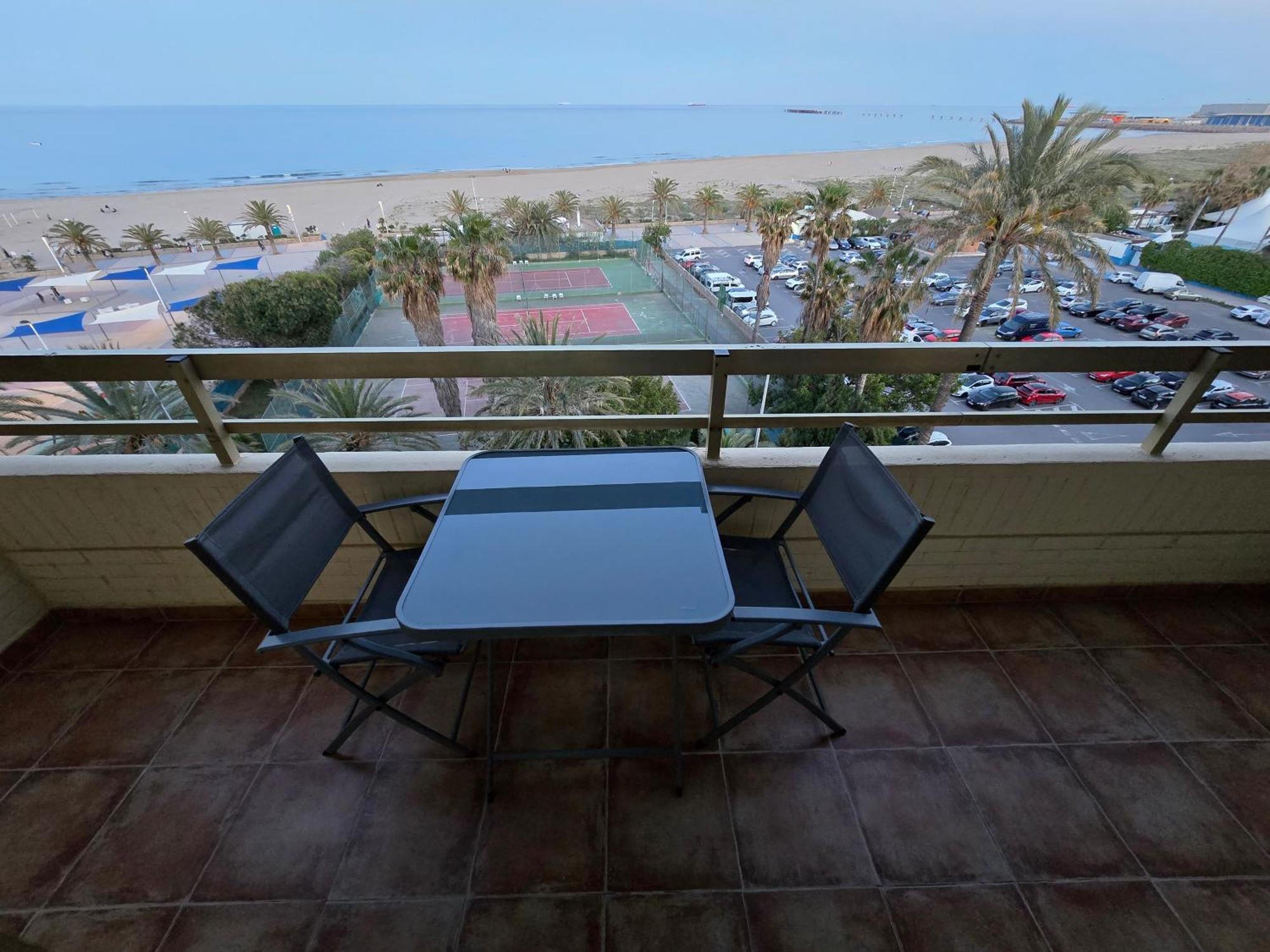 Appartement Vistas Espectaculares 1ª Linea Playa, Wifi, Ascensor à Sagunto Extérieur photo